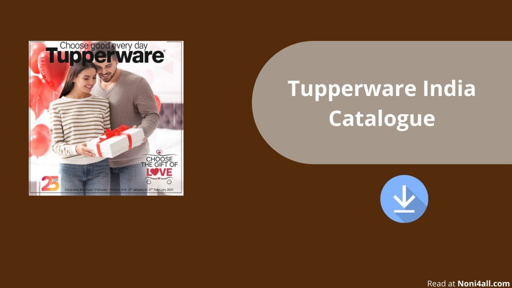 Tupperware India Catalogue