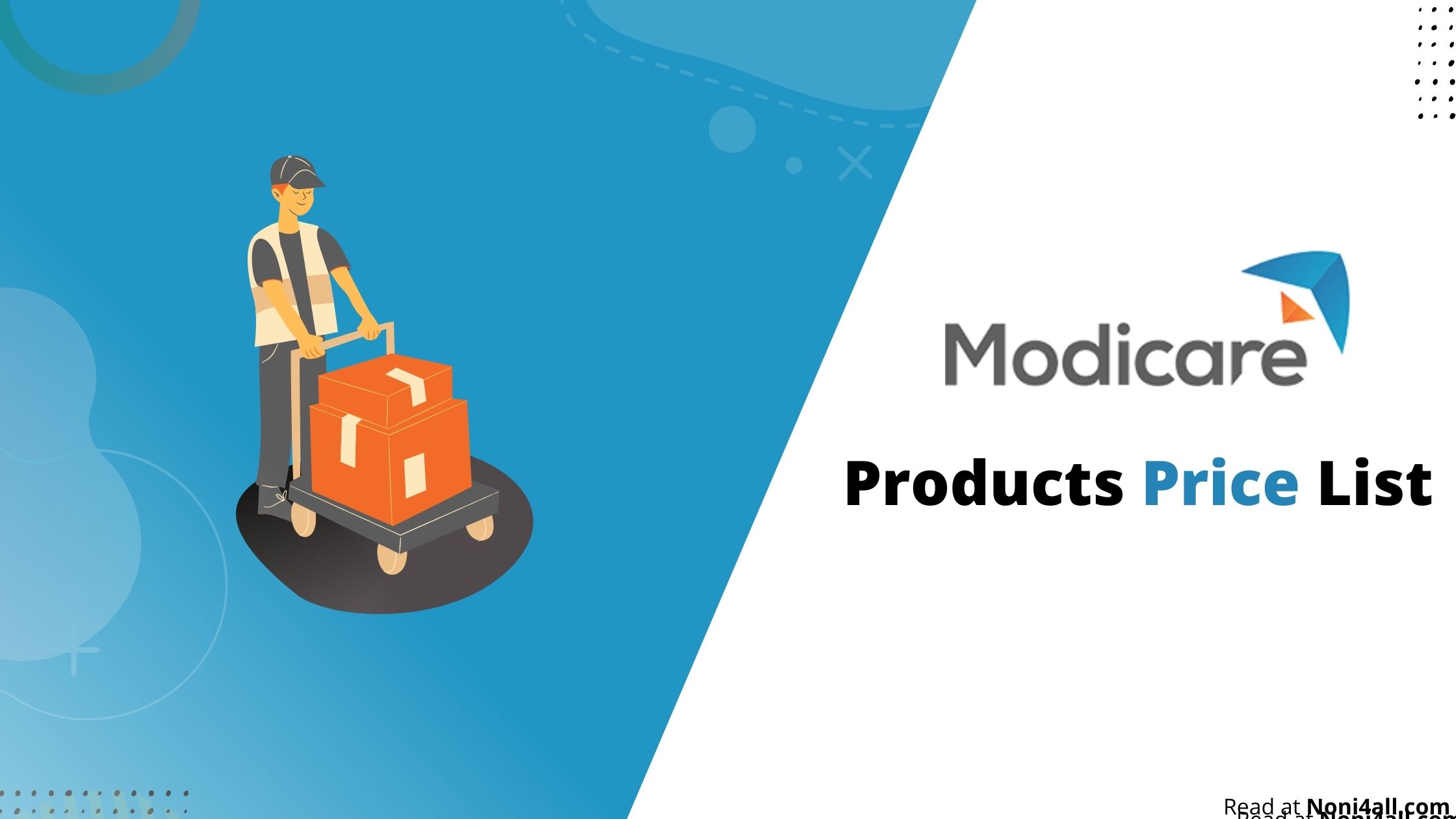 Modicare Products Price List 2023 PDF Download With DP, BV, PV