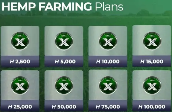 Xifra Hemp farming plans